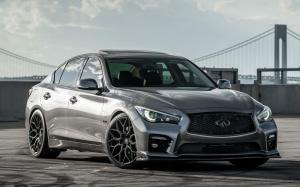 Infiniti Q50S on Vossen Wheels (HF-2) 2018 года